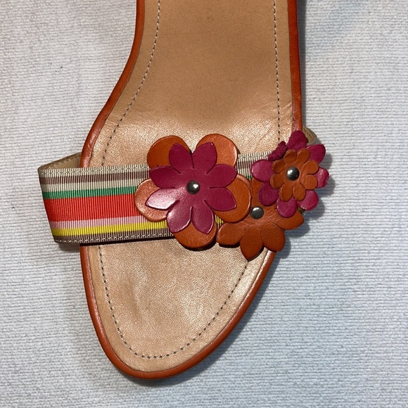 COACH MORGAN STRAPPY CORK WEDGES SIZE 9 - Picture 3 of 7